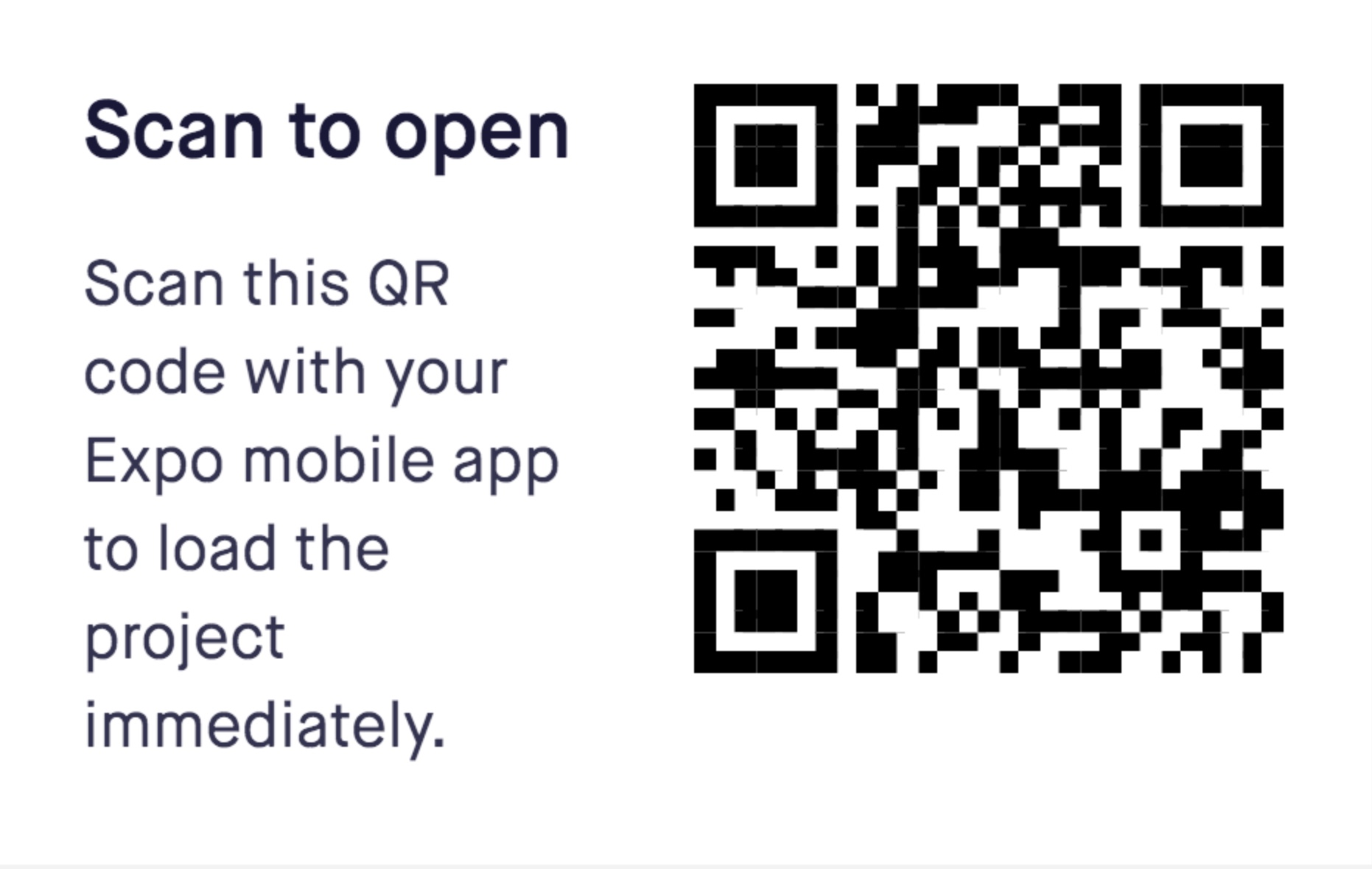 Expo QR